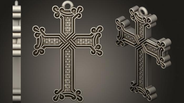 Crosses (KRS_0222) 3D model for CNC machine